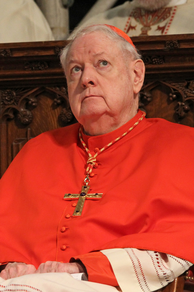 Cardinal Edward M. Egan pictured in 2014 photo