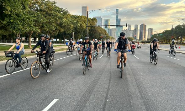 rowerzyści w chicago