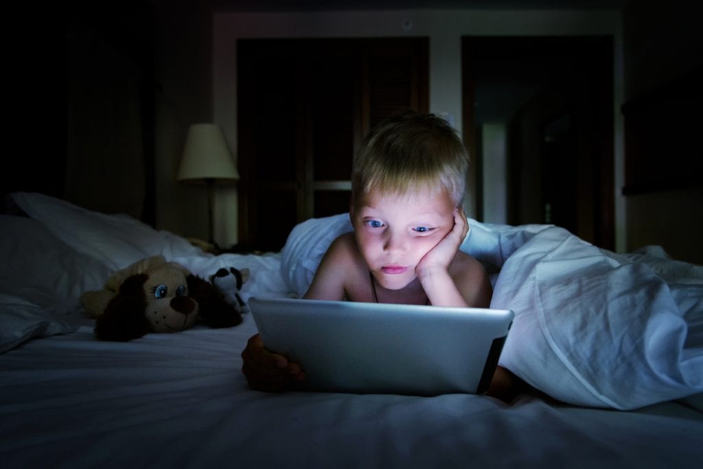 dziecko laptop