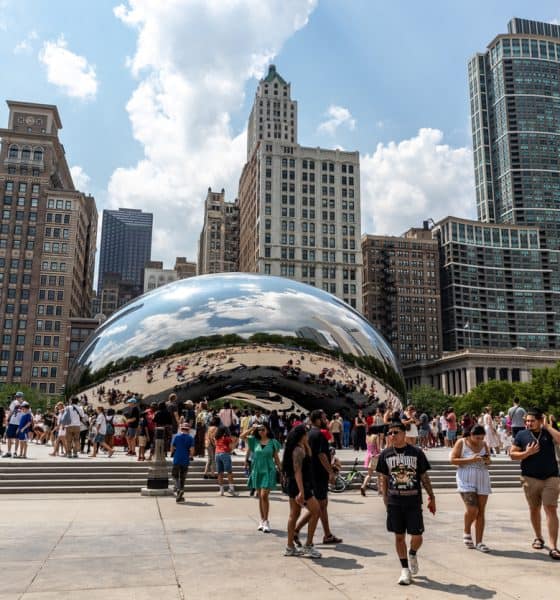 cloud gate turyści chicago
