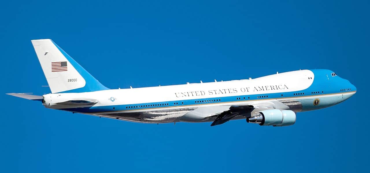 Air force one samolot prezydenta usa