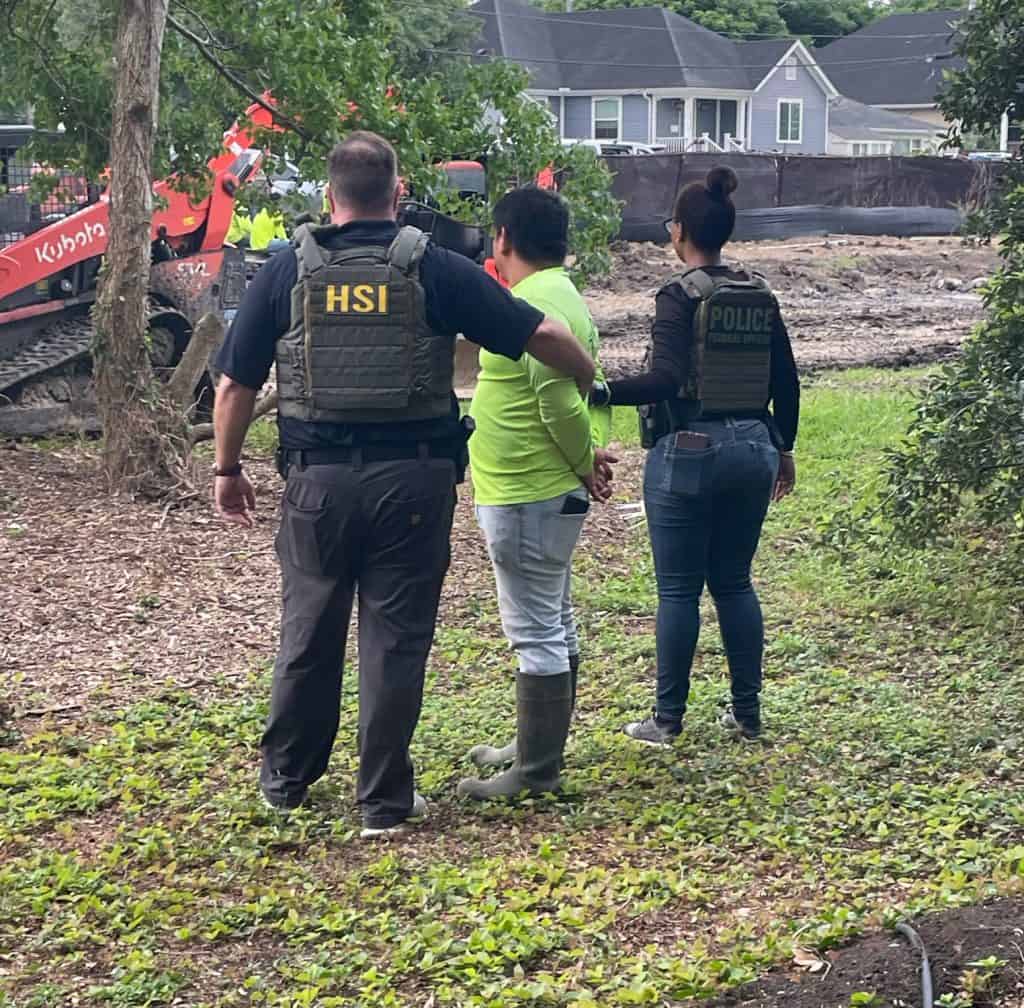 Nielegalni imigranci aresztowani w Nowym Orleanie