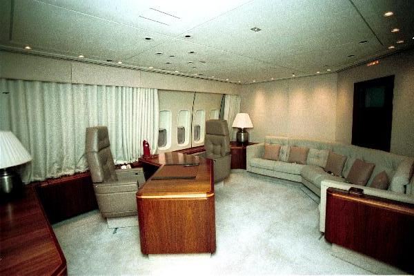 Osobisty gabinet prezydenta na pokładzie Air Force One (1990)