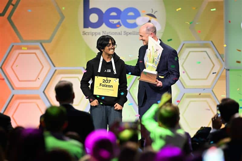 Scripps National Spelling Bee faizan zaki