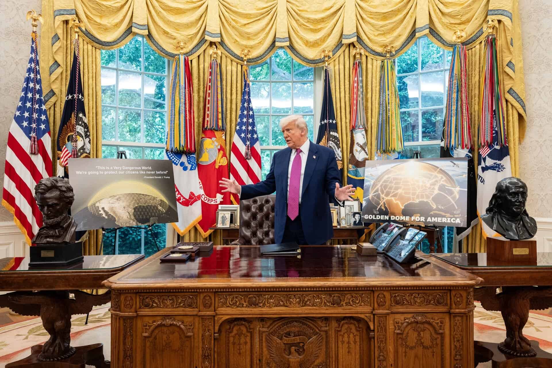 donald trump golden dome