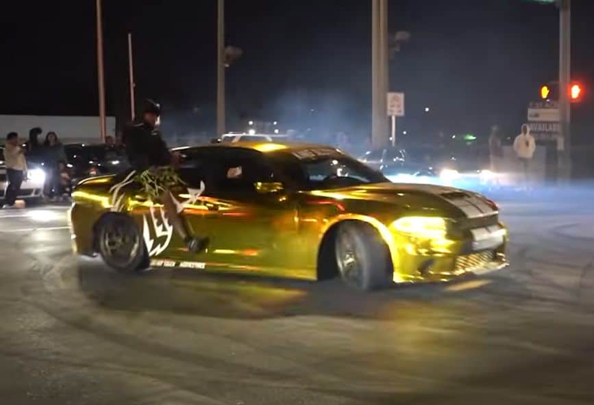 zamieszki młodzieży drifty