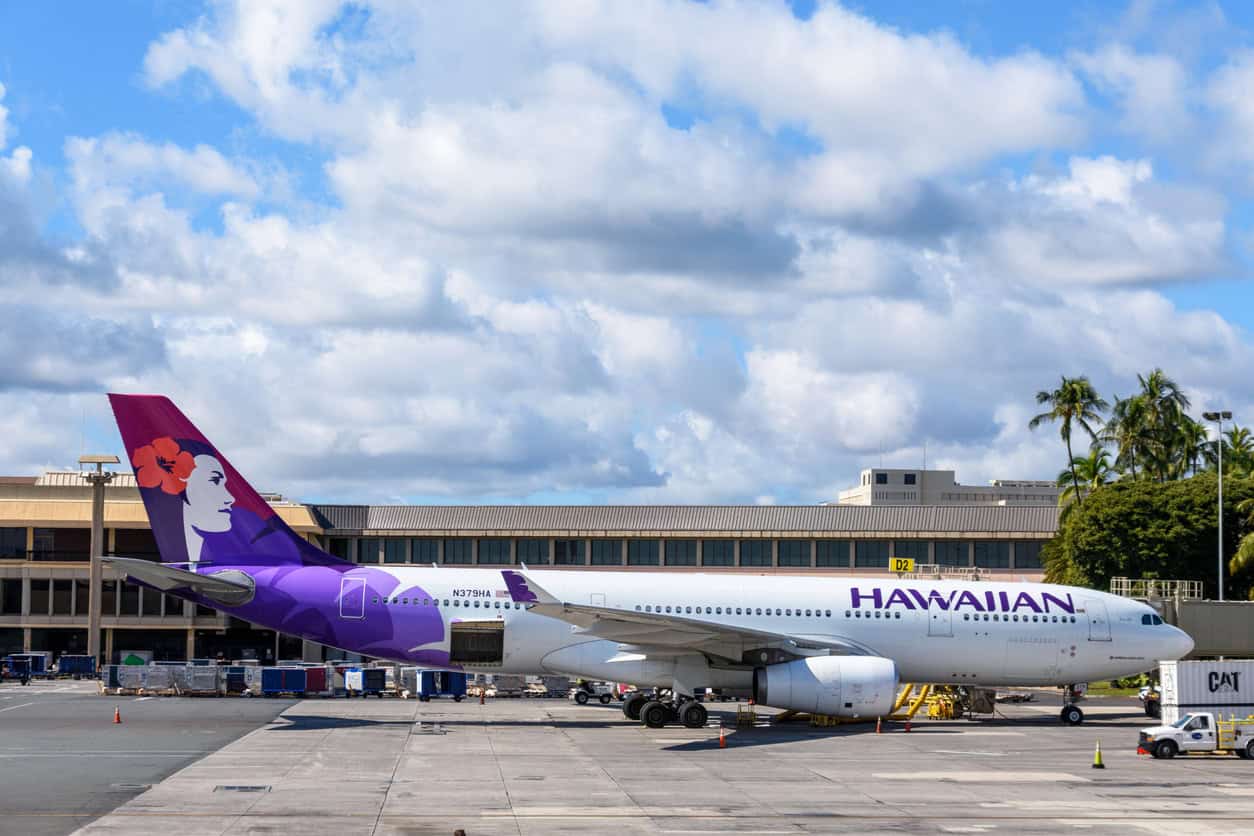 Hawaiian Airlines samolot lotnisko honolulu