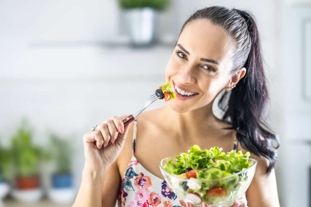 zdrowa dieta kobieta