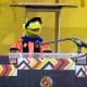 kermit żaba przemawiał do studentów uniwersytetu maryland