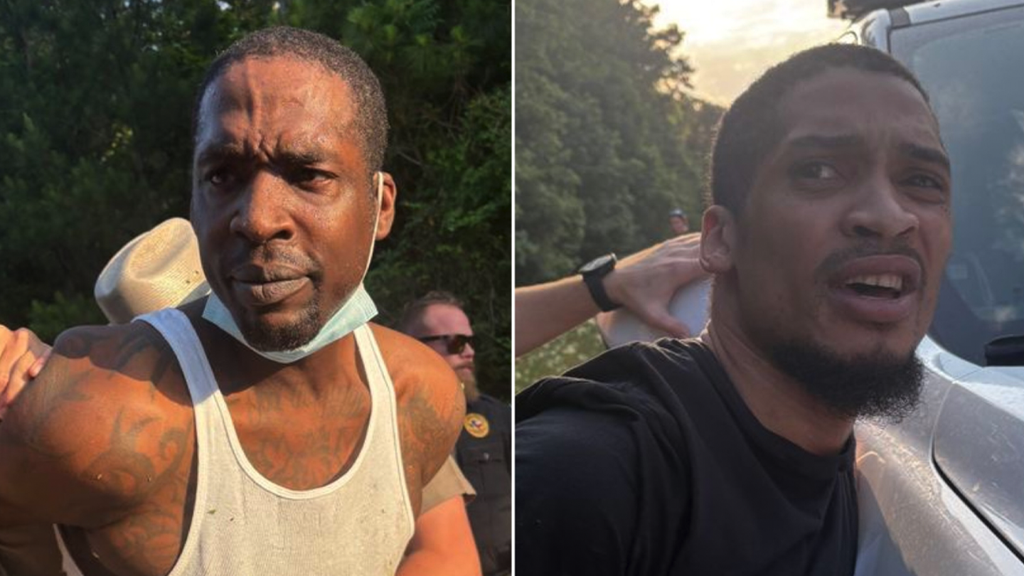 Jermaine Donald i Leo Tate.  (LA State Police)