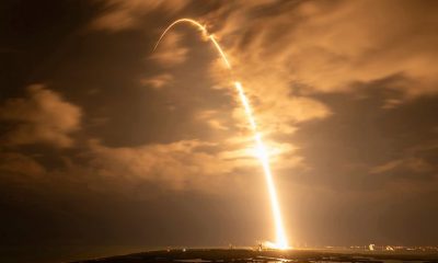 spacex wystrzelił satelity starlink rakietą falcon9