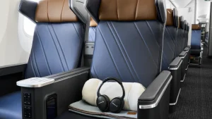 luksusowy samolot american airlines