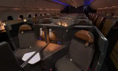 luksusowy samolot american airlines