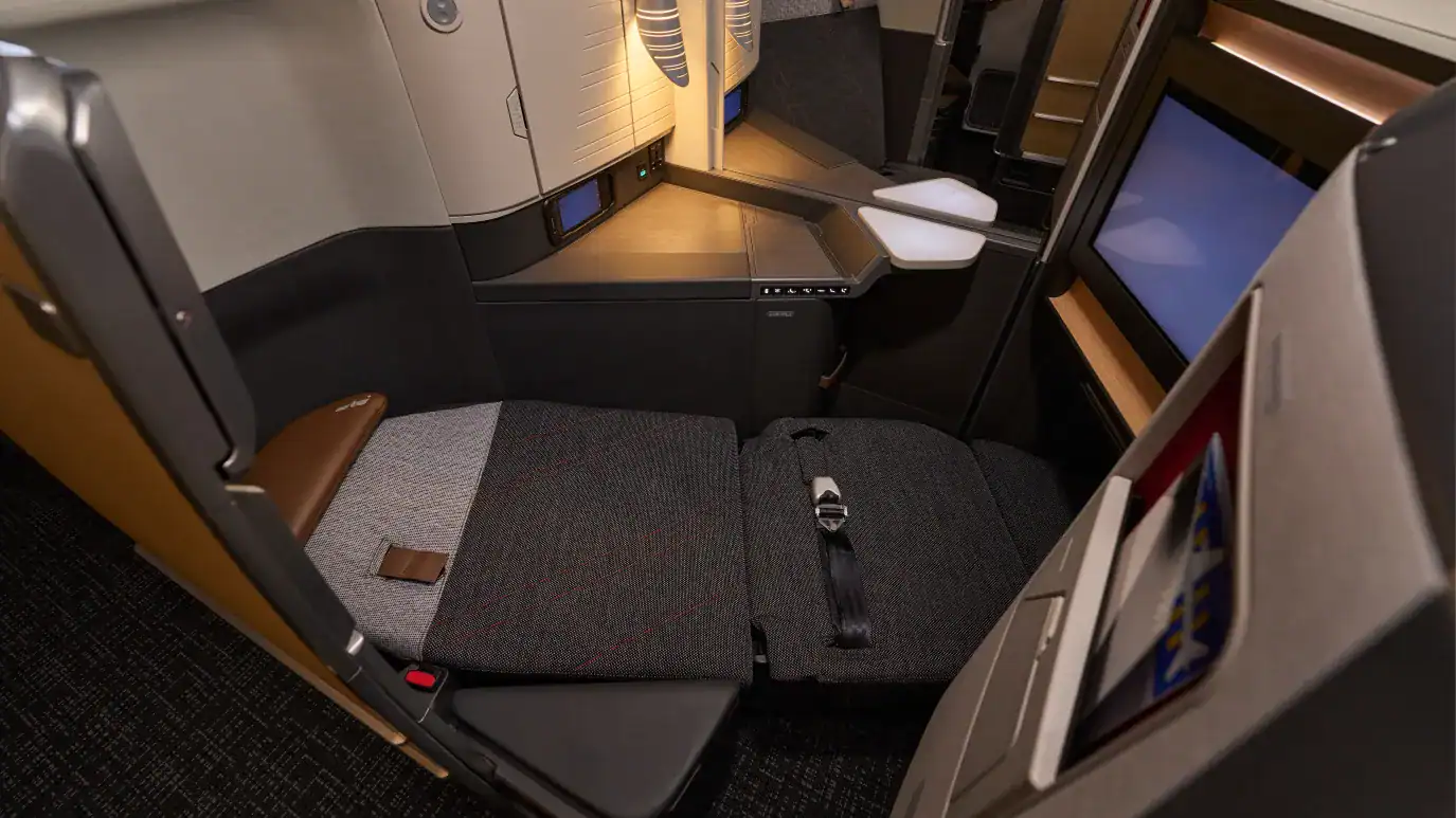 luksusowy samolot american airlines