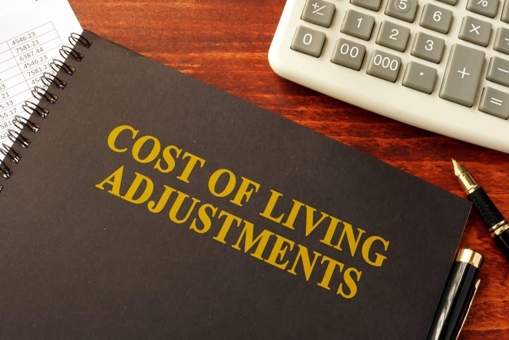 Cost of Living Adjustments (COLAs)