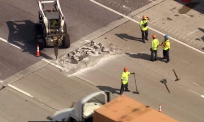 dziura na Tri-State Tollway