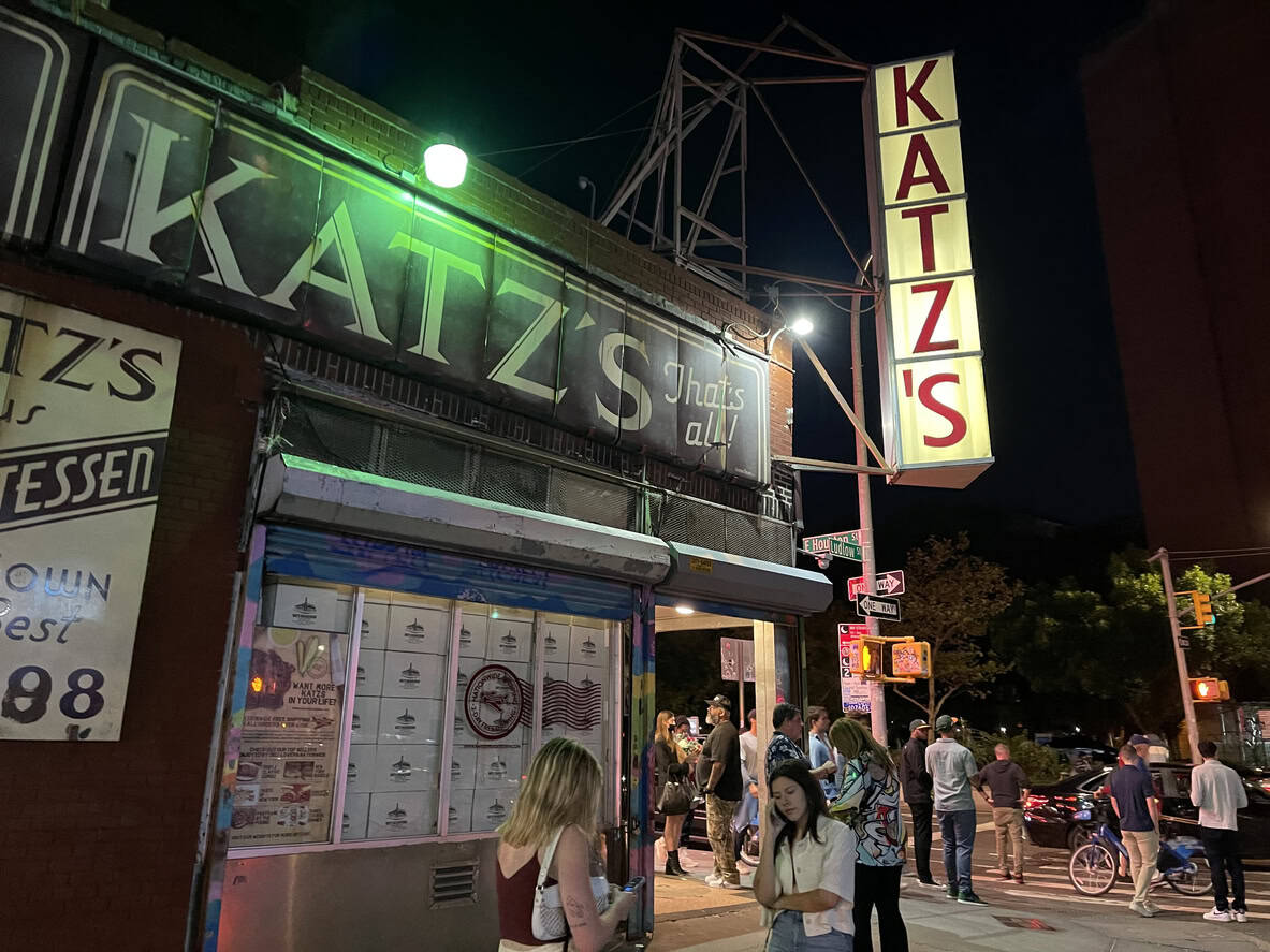 katzs-deli w nowym jorku