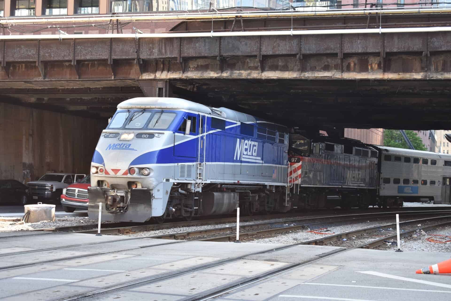pociąg metra chicago