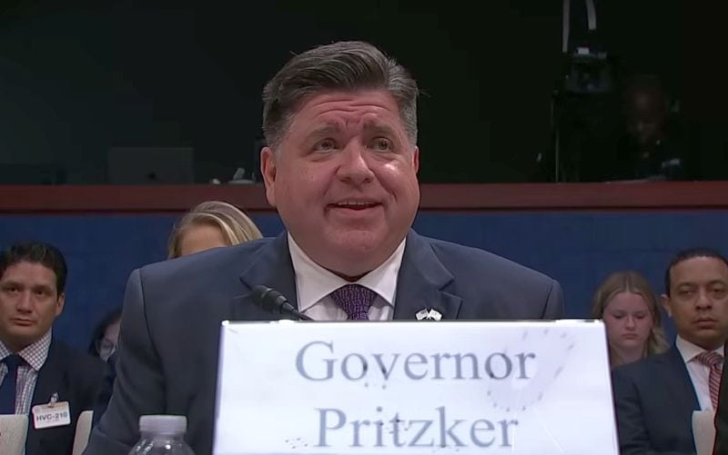 jb pritzker gubernator illinois zeznaje w kongresie