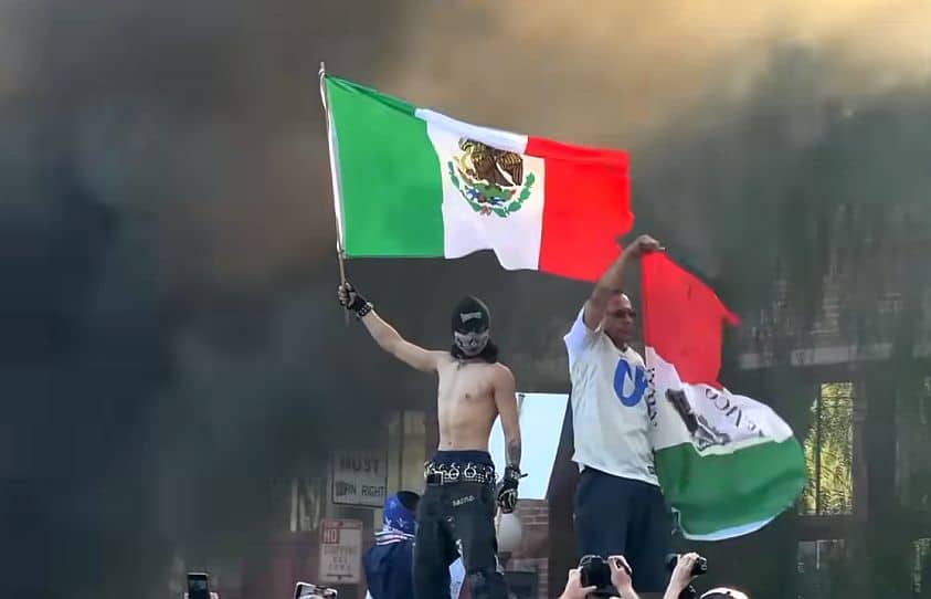 protesty los angeles