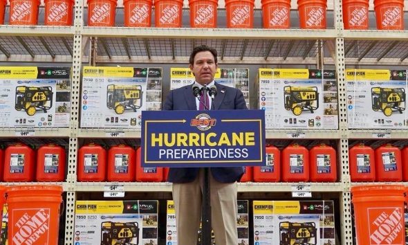 ron desantis przygotowanie na sezon huraganów