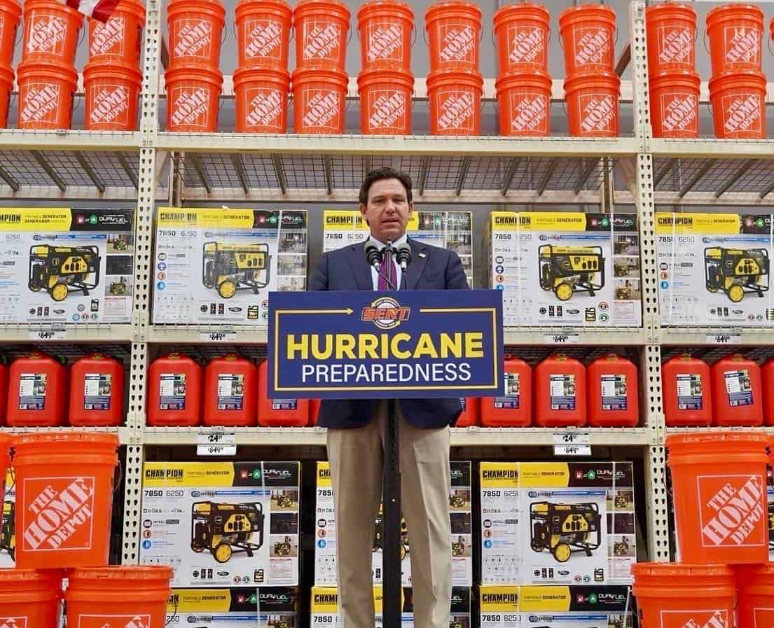 ron desantis przygotowanie na sezon huraganów