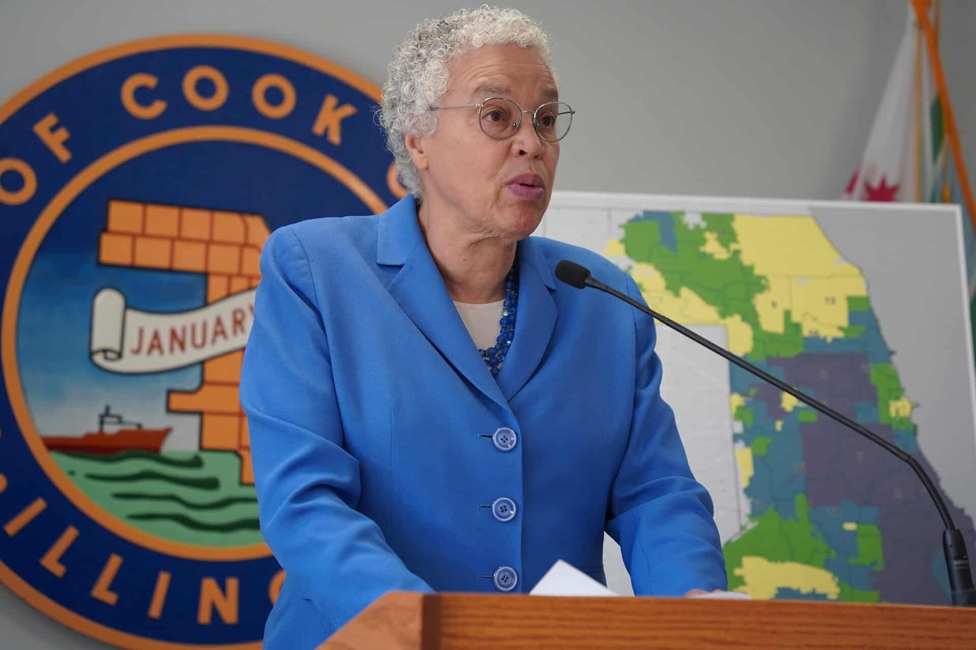 Toni Preckwinkle, przewodnicząca Zarządu Powiatu Cook