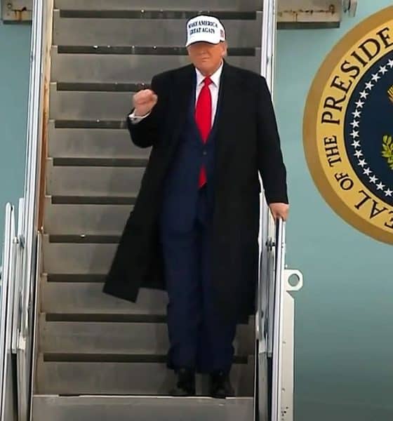 trump wylądował w calgary, szczyt g7