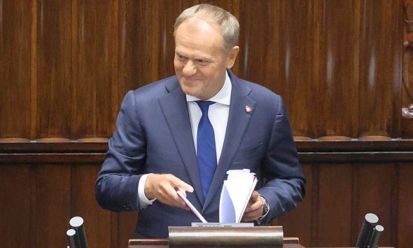 donald tusk w sejmie