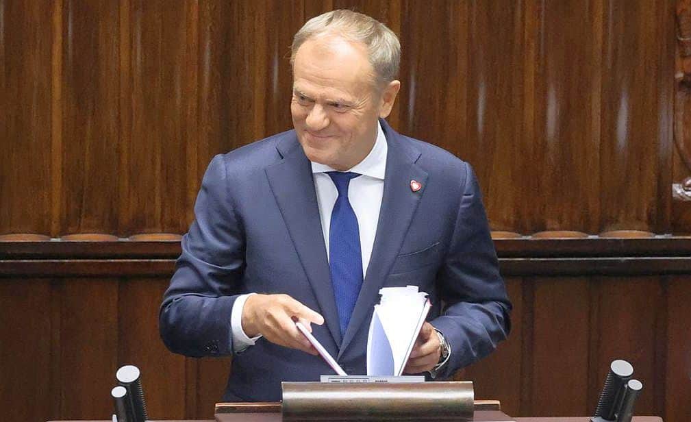 donald tusk w sejmie