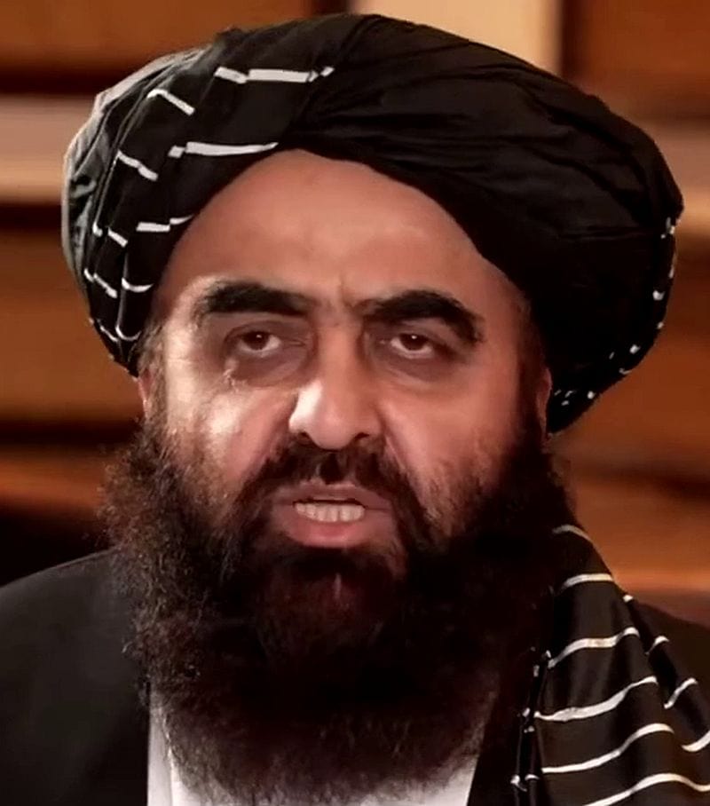 Talibski minister spraw zagranicznych Amir Khan Muttaqi