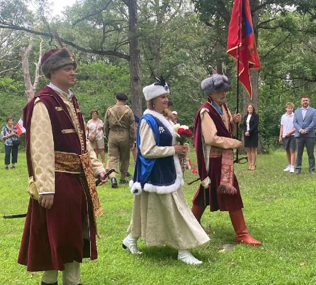 95. rocznicy odsłonięcia pomnika gen. Kazimierza Pułaskiego w Willow Springs