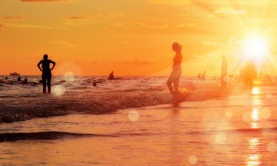 upał plaża floryda lato
