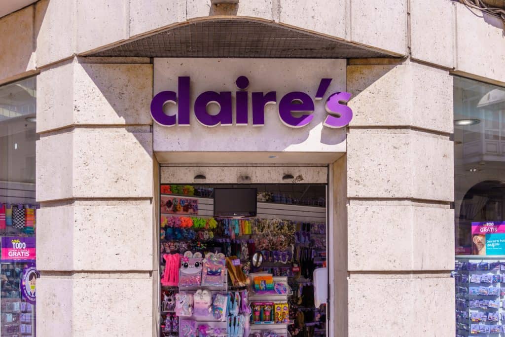 sklep claire's