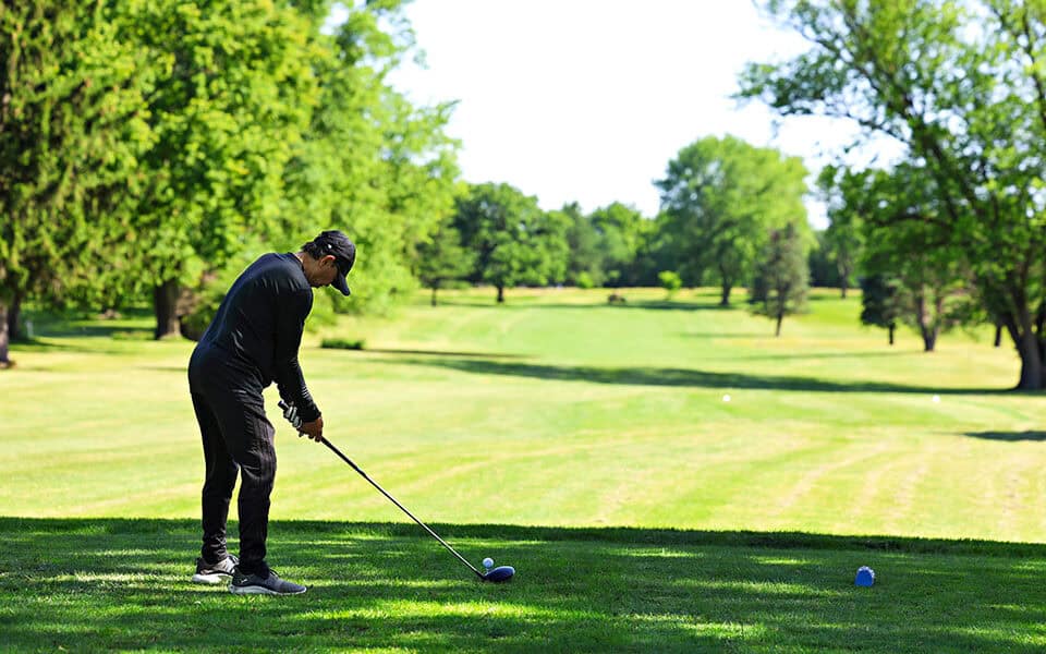 wing park golf course