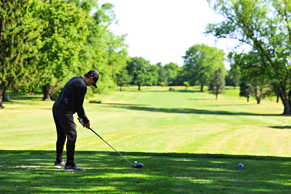 wing park golf course