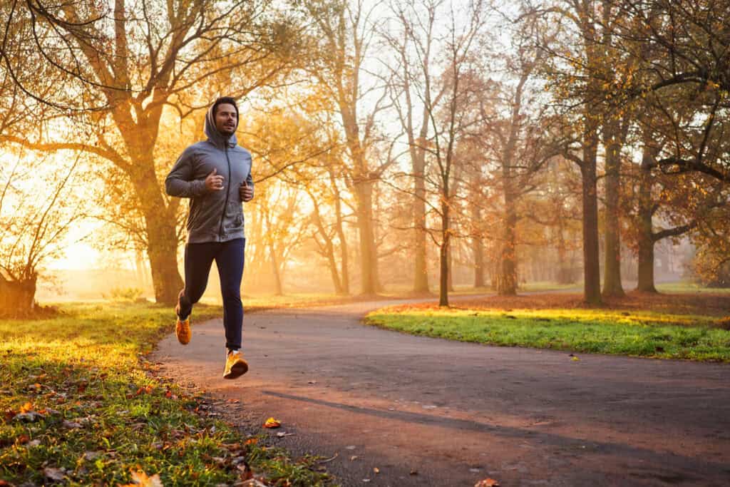 bieganie jesień jogging