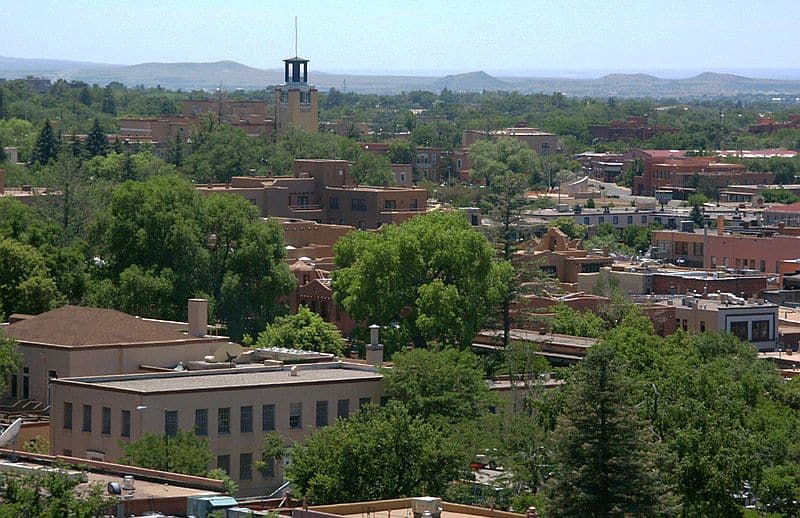 santa fe stolica stanu nowy meksyk