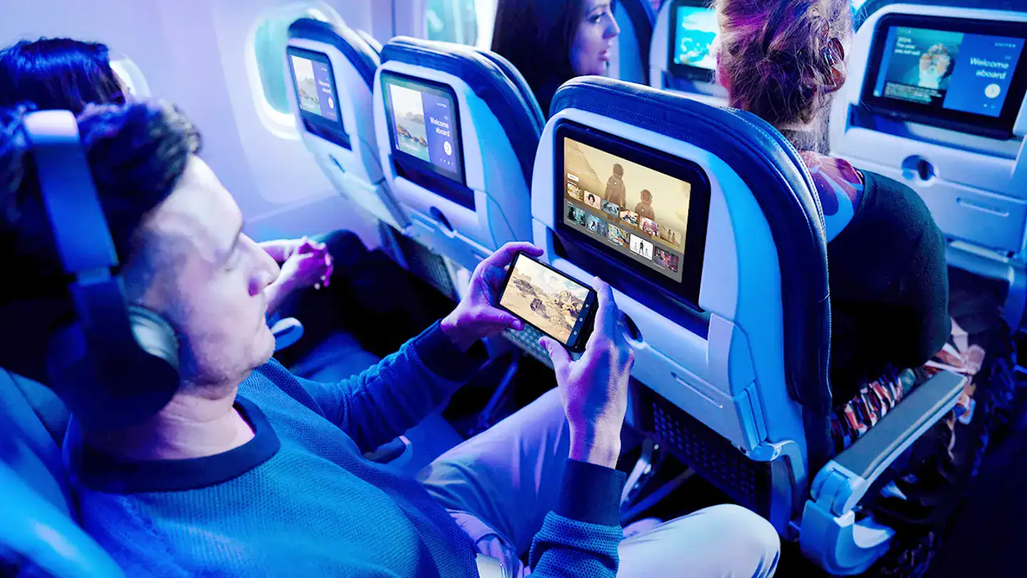 starlink w samolocie united airlines