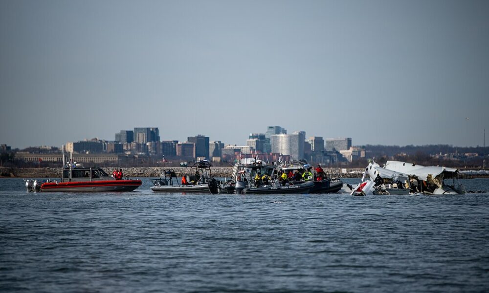 katastrofa lotnicza nad waszyngtonem