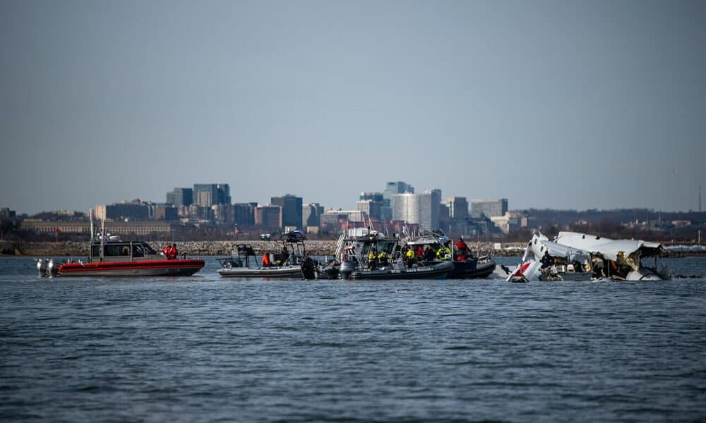 wraki, katastrofa lotnicza nad waszyngtonem