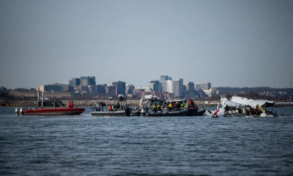 wraki, katastrofa lotnicza nad waszyngtonem