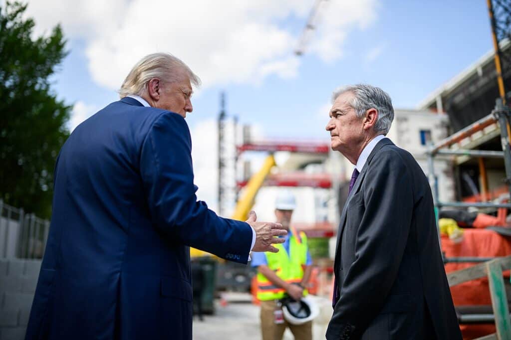 trump powell