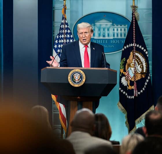 prezydent donald rtrump biały dom