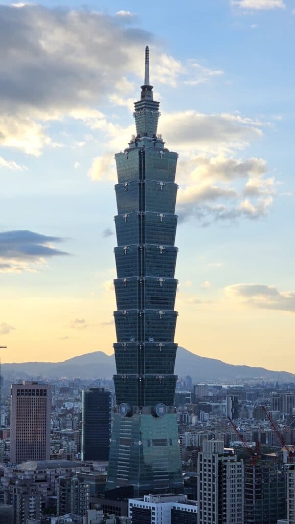 drapacz chmur taipei 101