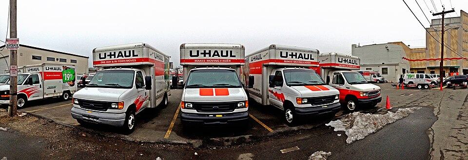 ciężarówki U-Haul