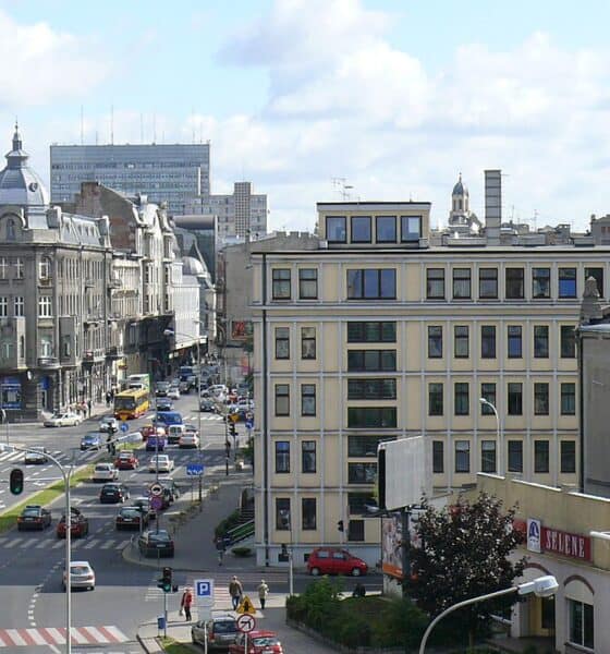 Ulica Andrzeja Struga Łódź