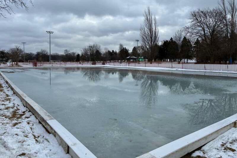 Oak Brook Park District lodowisko