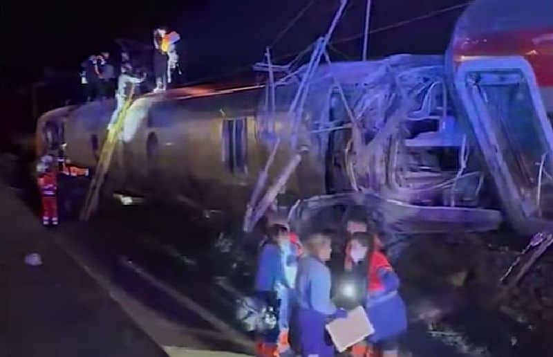 katastrofa kolejowa hiszpania