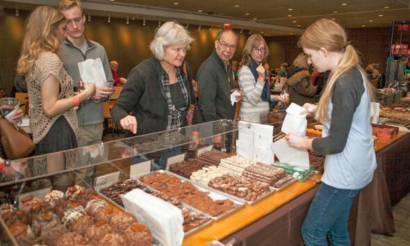Morton Arboretum weekend czekolady
